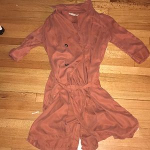 Burnt orange Trenchcoat